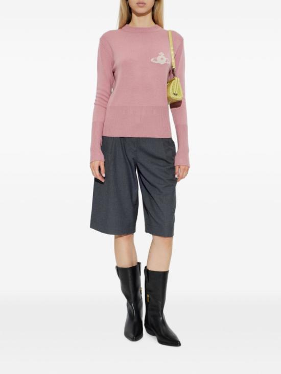 26FW 비비안웨스트우드 니트웨어 1803008W Y005E G406 Pink - VIVIENNE WESTWOOD