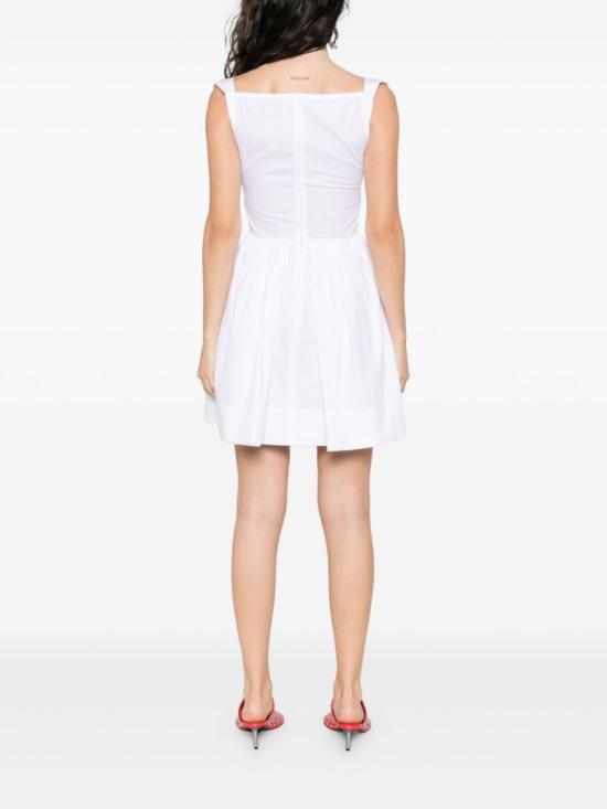 26FW 비비안웨스트우드 선데이 드레이프 미니 드레스 1101039H W009Q A401 White - VIVIENNE WESTWOOD