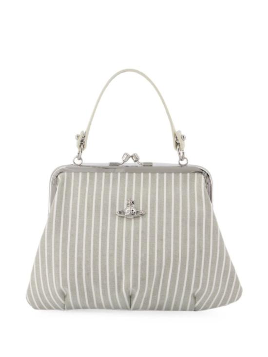 26FW 비비안웨스트우드 그래니 프레임 퍼스 4B010007W W01JM P202 White