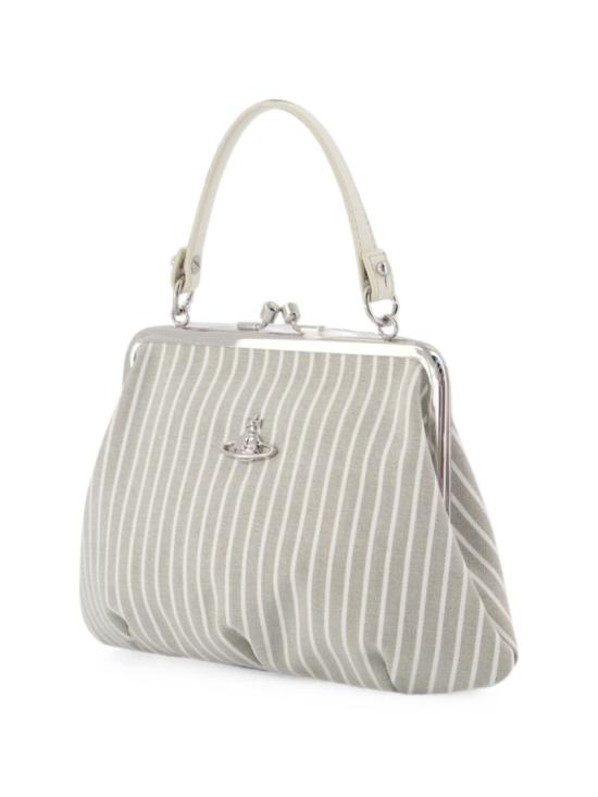 26FW 비비안웨스트우드 그래니 프레임 퍼스 4B010007W W01JM P202 White - VIVIENNE WESTWOOD
