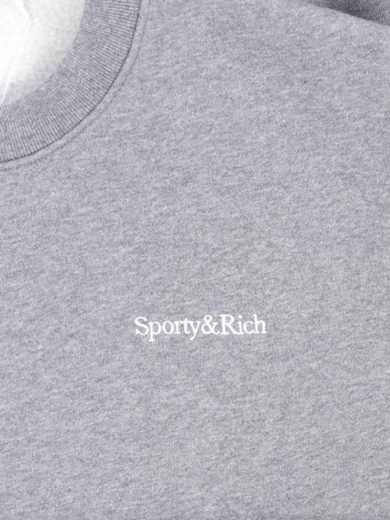 26FW 스포티앤리치 탑 ST10384300GY34MEDIUM HEATHER GRAY Grey - SPORTY & RICH