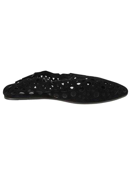 26FW 알라이아 플랫 슈즈 AA3A1039I236 999 Black