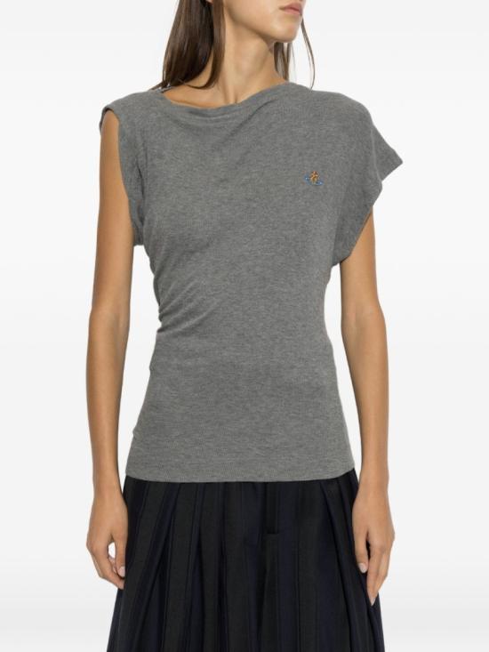 26FW 비비안웨스트우드 헤보 탑 1504000A J00BO P403 Grey - VIVIENNE WESTWOOD