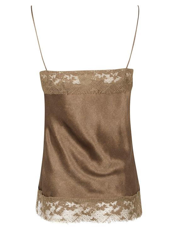 26FW 에르마노 설비노 탑 D492L709APFWYS4948 Neutrals - ERMANNO SCERVINO