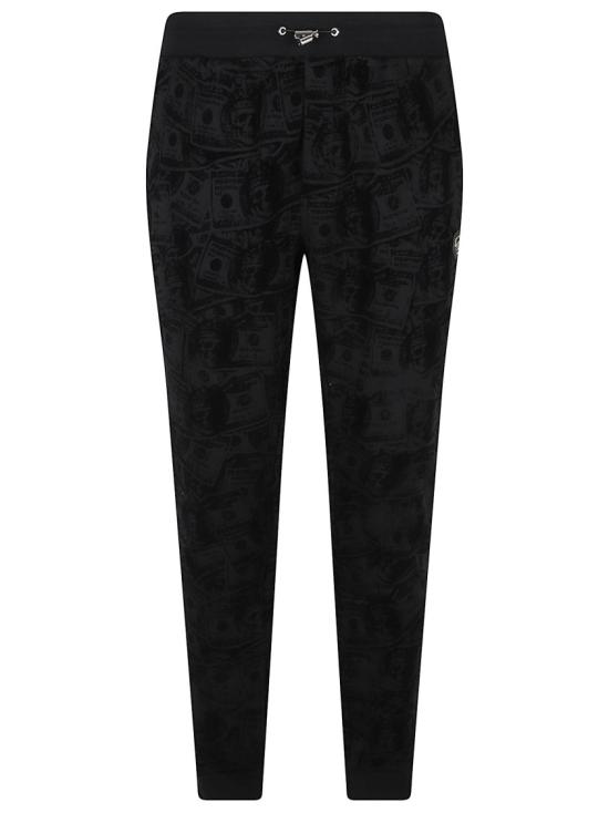 26FW 필립 플레인 팬츠 MJT2861PTE180N0202 Black