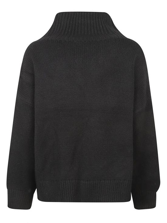 26FW 이브살로몬 니트웨어 23WYH50158MA6WC99 Black - YVES SALOMON