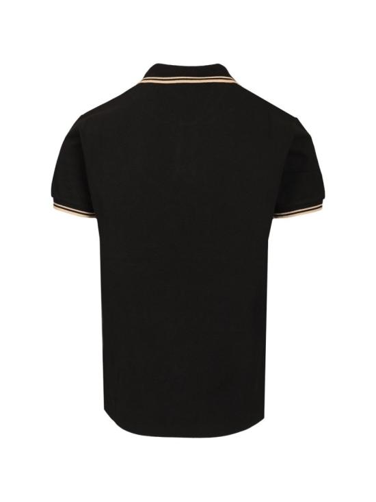26FW 비비안웨스트우드 스크리블 체크 코튼 반팔 폴로 셔츠 2H01000Y J00AU N401 Black - VIVIENNE WESTWOOD