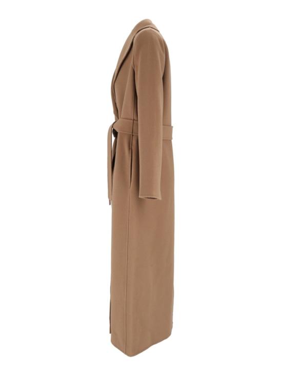 26FW 막스마라 POLDO 폴도 버진 울 벨티드 코트 2629016073600 Brown - MAX MARA