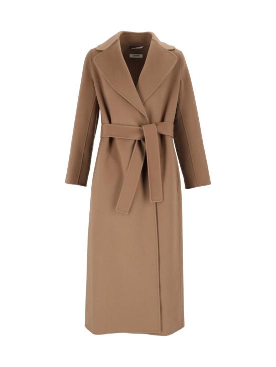 26FW 막스마라 POLDO 폴도 버진 울 벨티드 코트 2629016073600 Brown