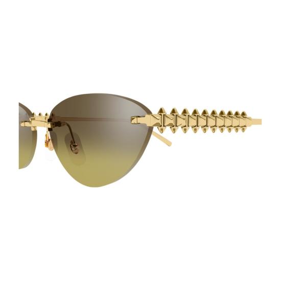 27FW 까르띠에 선글라스 1B4N5MJ0A Gold - CARTIER