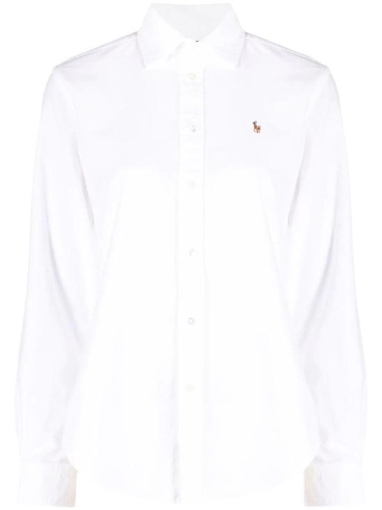26SS 폴로 랄프로렌 포니 로고 옥스포드 셔츠 211891377003 White
