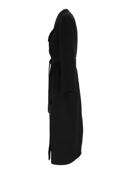 26FW 막스마라 POLDO 폴도 버진 울 벨티드 코트 2629016073600 Black - MAX MARA