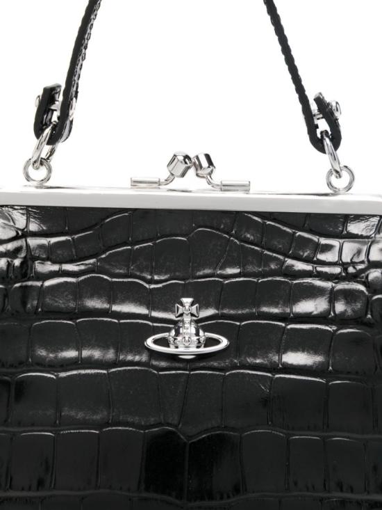 26FW 비비안웨스트우드 그래니 프레임 퍼스 4B010007W L0098 N401 Grey - VIVIENNE WESTWOOD