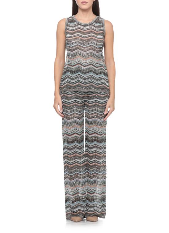 26FW 미소니 탑 DS26WK0HBK01KSSMSPO Grey - MISSONI
