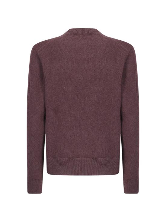 26FW 메종키츠네 니트웨어 MRWKJ11KT10060553 Burgundy - MAISON KITSUNE