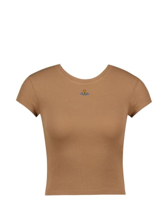 26FW 비비안웨스트우드 베이비 페루 티셔츠 1G010019 J00BO D401 Brown