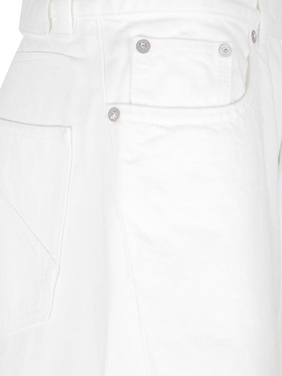 26FW 알라이아 데님 AA9P1406D027D 000 White - ALAIA