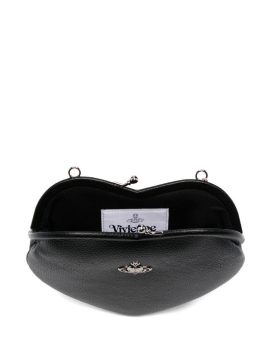 26FW 비비안웨스트우드 벨 하트 프레임 퍼스 4B01000CW S000D N403 Black - VIVIENNE WESTWOOD