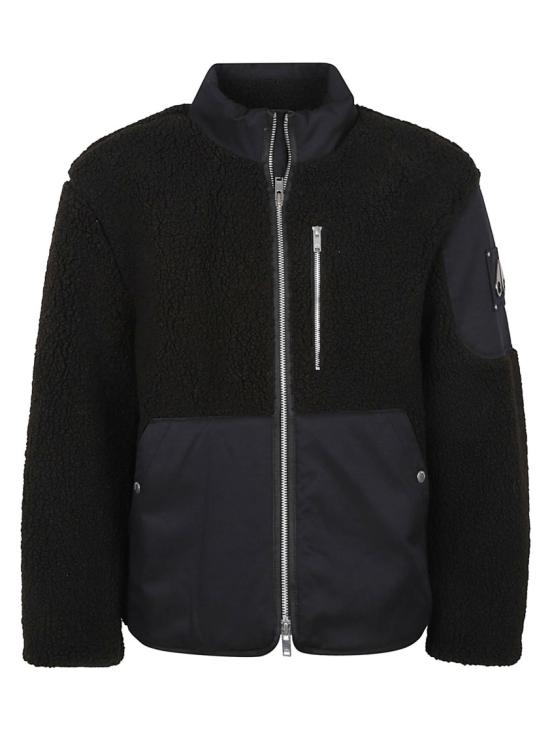 26FW 무스너클 SAGLEK 플리스 집 자켓 M35MS601 292 Black