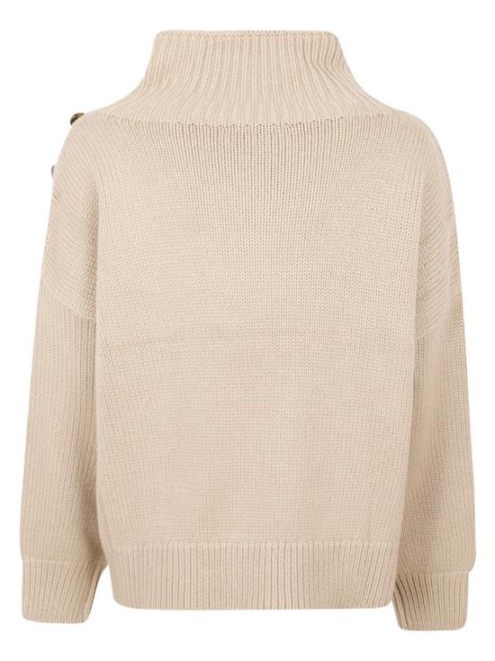 26FW 이브살로몬 니트웨어 23WYH50158MA6WA2326 Neutrals - YVES SALOMON