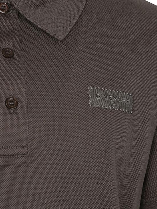 26FW 지방시 폴로 티셔츠 BML00G3YTX202 Grey - GIVENCHY