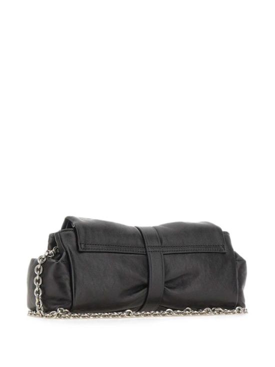 26FW 비비안웨스트우드 하트 레더 오르브 클러치 파우치 49030004W L00BX N401 Black - VIVIENNE WESTWOOD