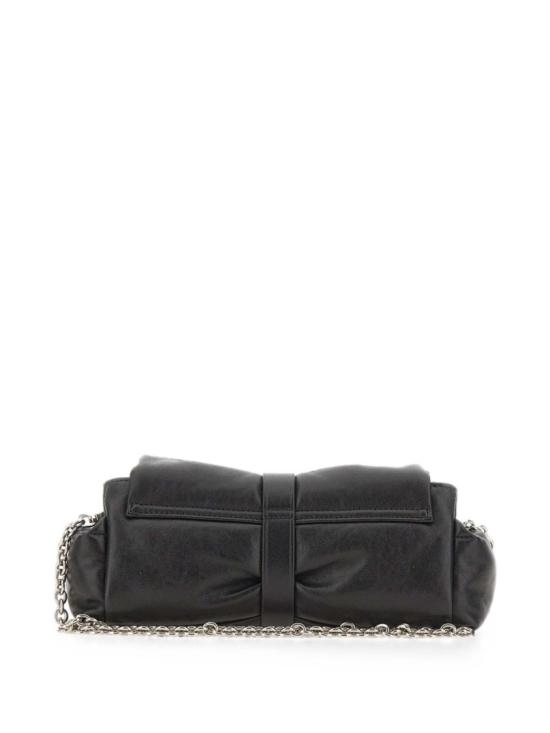 26FW 비비안웨스트우드 하트 레더 오르브 클러치 파우치 49030004W L00BX N401 Black - VIVIENNE WESTWOOD