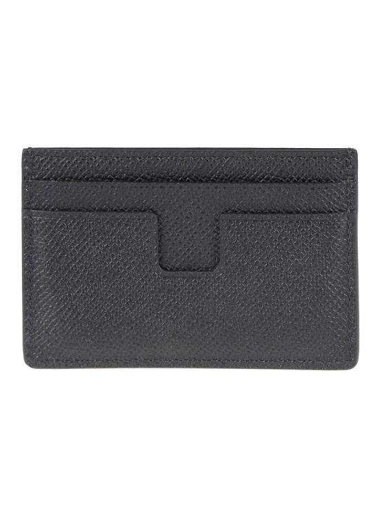 26FW 톰포드 스몰 그레인 레더 클래식 카드 홀더 YM232LCL081GNAA Black - TOMFORD
