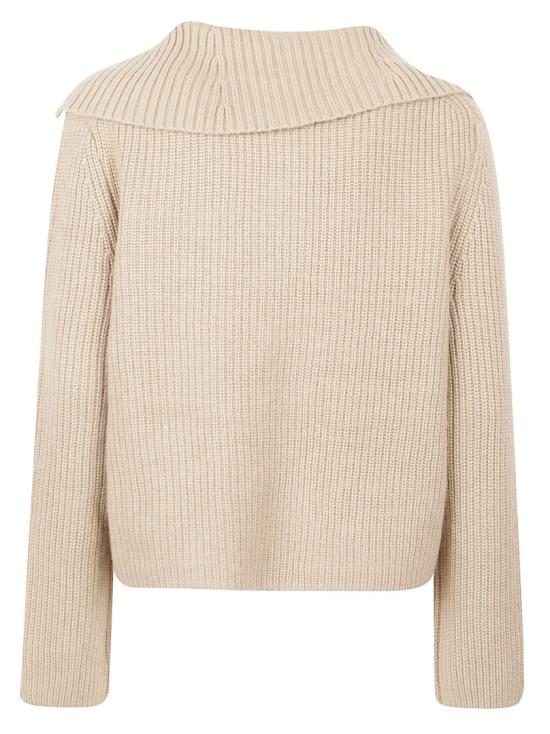 26FW 이브살로몬 니트웨어 27WYH51350MA6WA2326 Neutrals - YVES SALOMON
