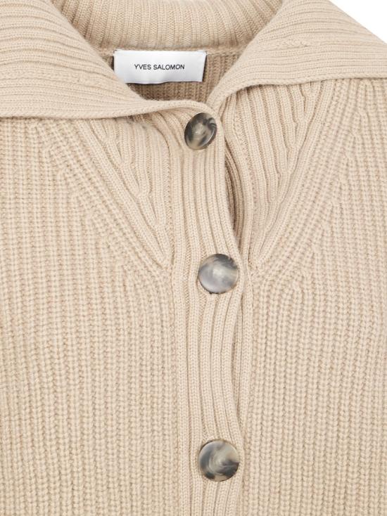 26FW 이브살로몬 니트웨어 27WYH51350MA6WA2326 Neutrals - YVES SALOMON
