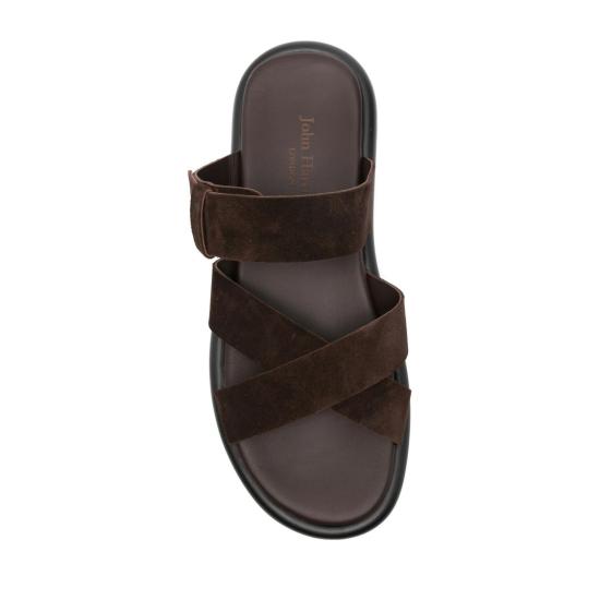 26SS John Harrison 뮬/슬리퍼 JH6042 26121BRW Black - JOHN HARRISON