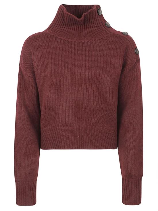 26FW 이브살로몬 니트웨어 26WYH51249MA6WA6093 Burgundy