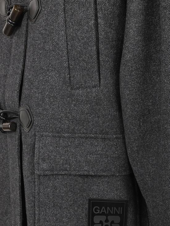 26FW 가니 코트 A1120002 252 Grey - GANNI