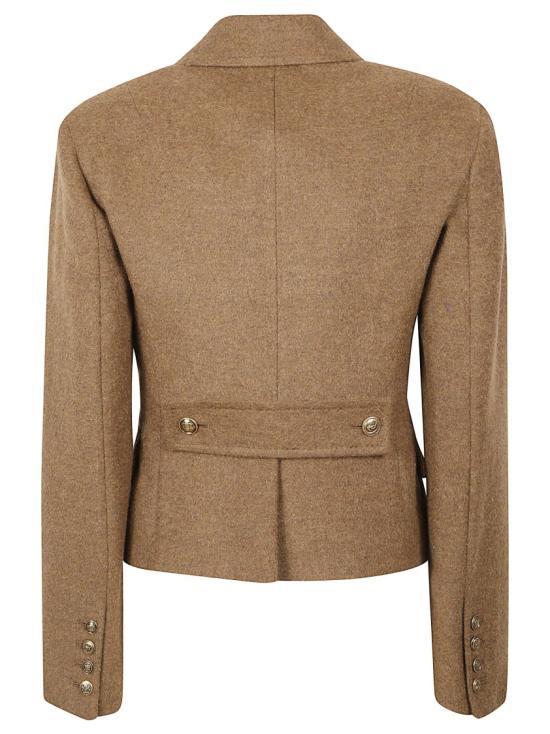26FW 에르마노 설비노 자켓 D496I705VRQM4927 Brown - ERMANNO SCERVINO