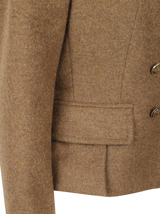 26FW 에르마노 설비노 자켓 D496I705VRQM4927 Brown - ERMANNO SCERVINO