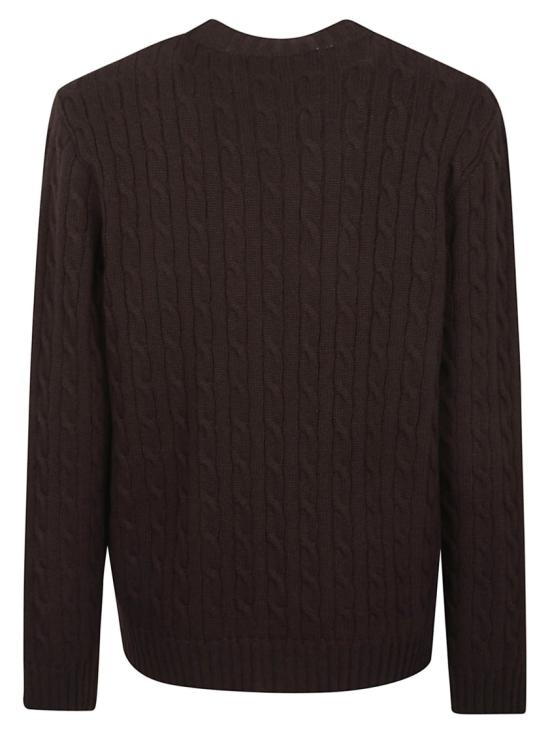 26FW 발렌티노 가라바니 니트웨어 9V0KA06WBQK MB1 Brown - VALENTINO GARAVANI