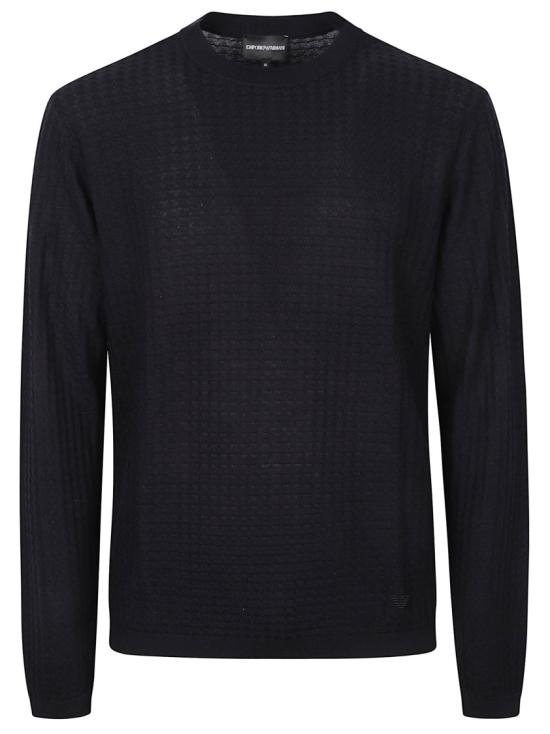 26FW 엠포리오 아르마니 니트웨어 EM006419AF29821UB109 Black