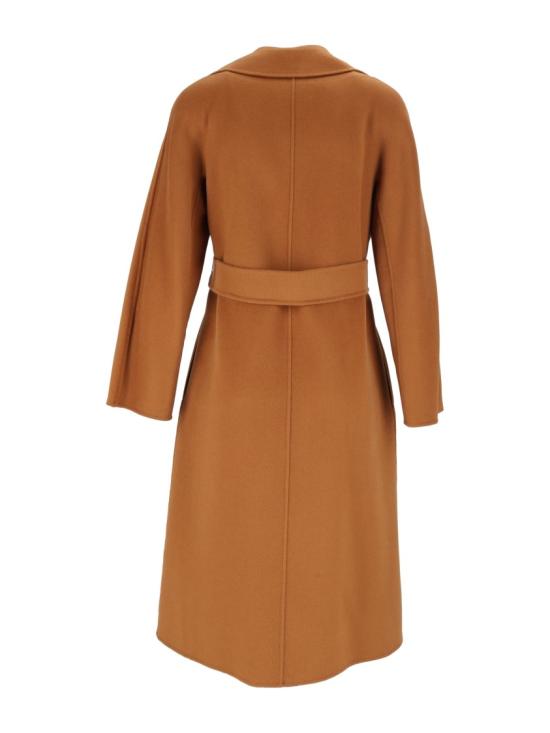 26FW 막스마라 버진 울 벨티드 롱 코트 2626016021600 Brown - MAX MARA
