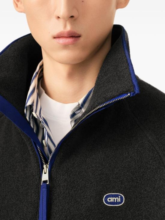 26FW 아미 자켓 UJK943 PL0115 A189 Black - AMI