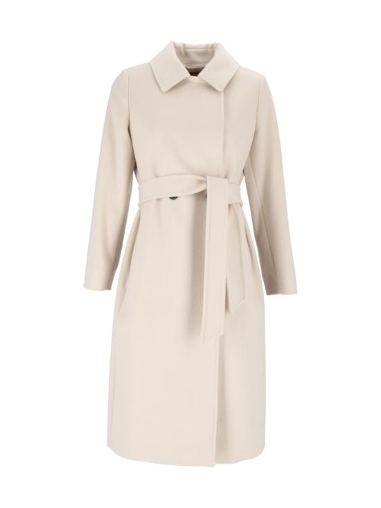26FW 막스마라 비콜라그 벨티드 롱 코트 2626016152600 Neutrals