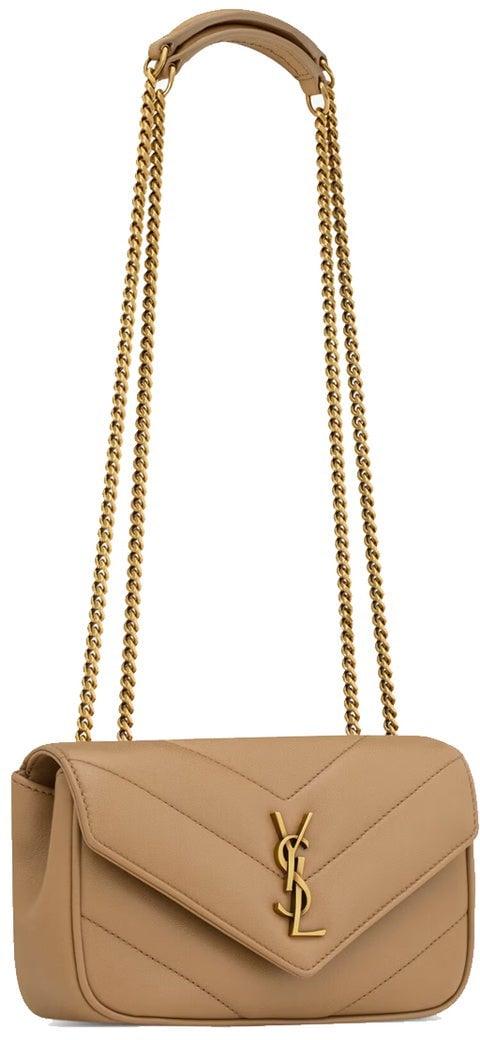  생로랑 루루 미니 램스킨 821749AAEAX2357 BEIGE - SAINT LAURENT