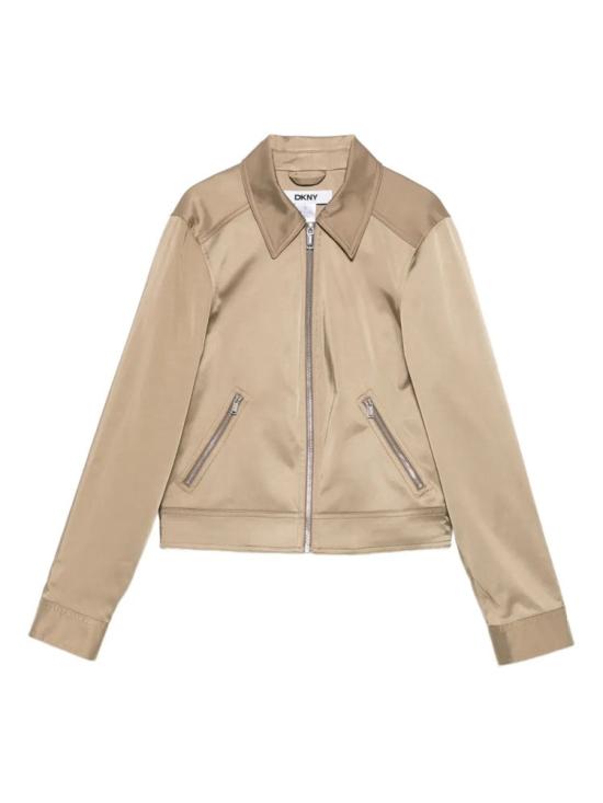 디케이엔와이 자켓 P4KJFXIB TPE Neutrals