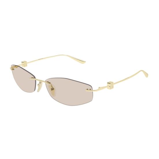 27FW 발렌시아가 선글라스 1B1J5MI0A Gold - BALENCIAGA