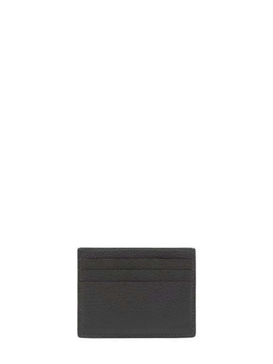 26FW 페라리 카드지갑 CPMWA0016YL00069DGRY Black - FERRARI