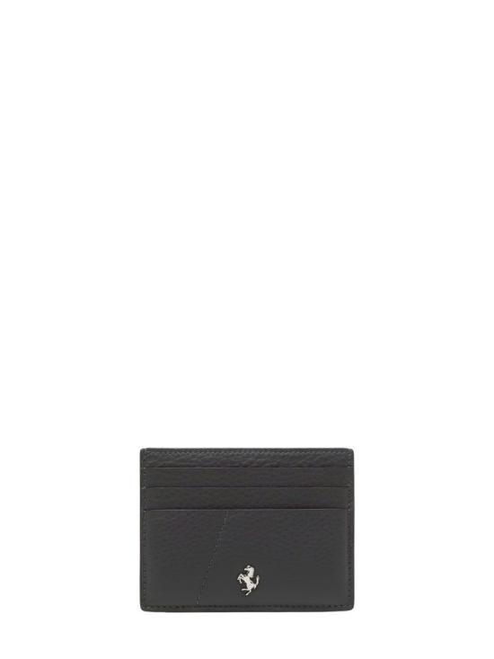 26FW 페라리 카드지갑 CPMWA0016YL00069DGRY Black