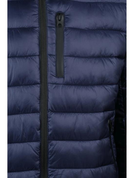 25FW 봄부기 자켓 스탠드 칼라와 지퍼 여밈이 있는 누빔 다운 재킷 - BOMBOOGIE