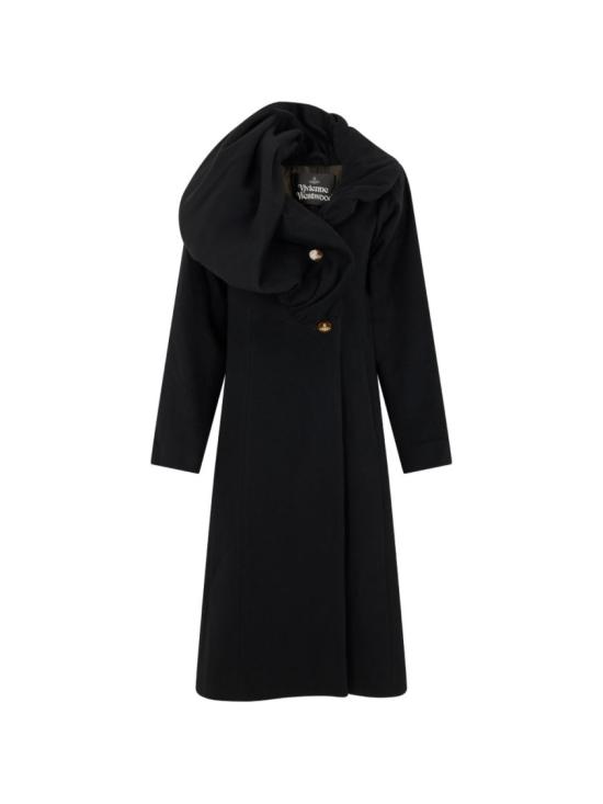 26FW 비비안웨스트우드 코트 1301002L W01NA N401 Black