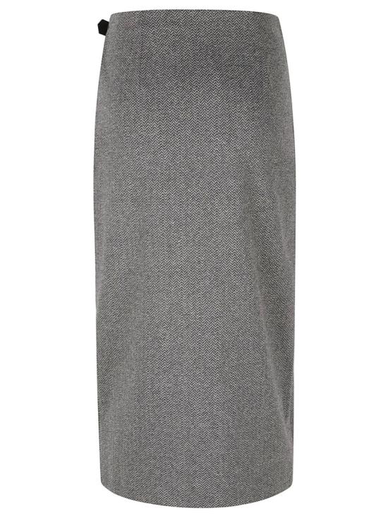 26FW 막스마라 스커트 2625776012600 004 Grey - MAX MARA