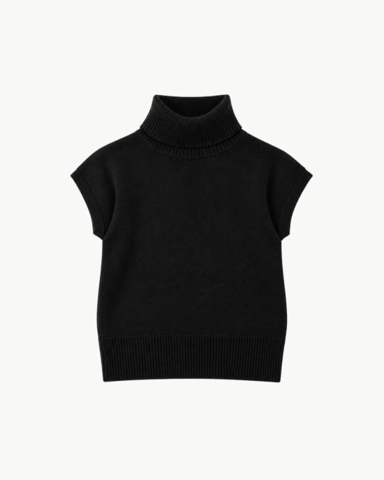  라미 브룩 스웨터 나탈리 메리노 터틀넥  블랙