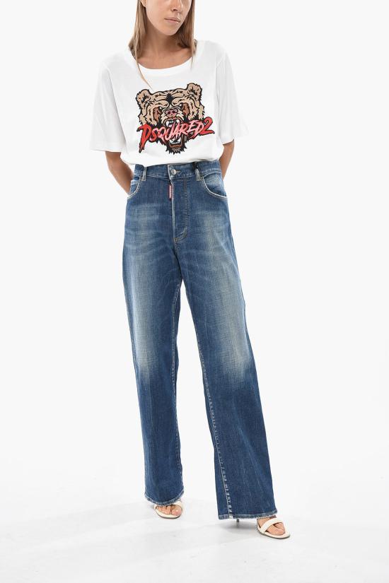  디스퀘어드2 데님 팬츠 S75LB0988 S30872 470 Blue - DSQUARED2